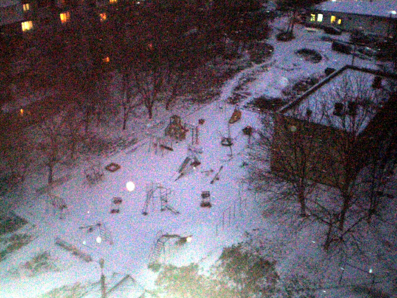 фото - Первый снег - утро 02-12-2010