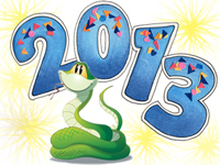 картинка Змеиный Новый год